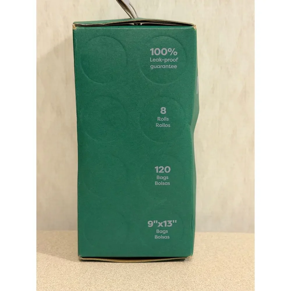 Earth Rated Lavender Scented Dog Poop Bags 120 Count Refill Rolls New in Box
